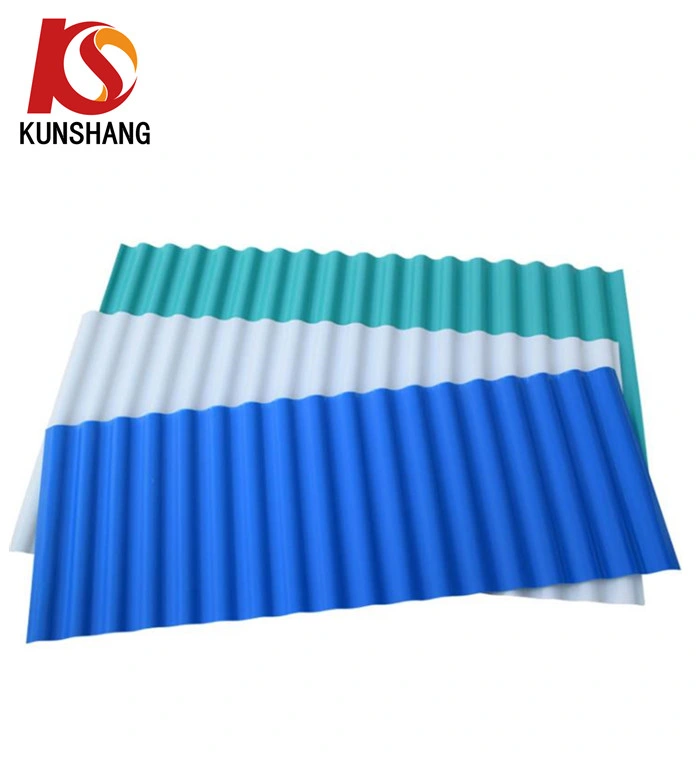 Fireproof PVC Wave Roofing/Roof Sheet for Industry