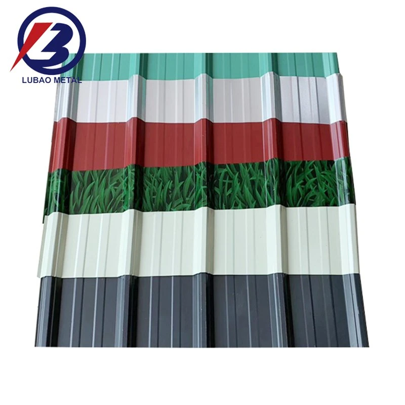 Factory Supply Price PVC Roof Tile Anti Corrosive Trapezoidal Wave UPVC Roofing Sheet for Warehouse